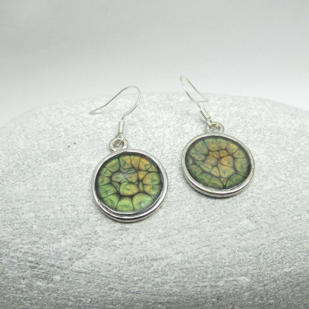 Handmade Pebeo earrings